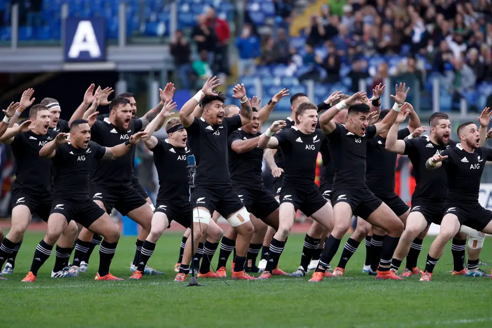 New Zealand All Blacks Haka